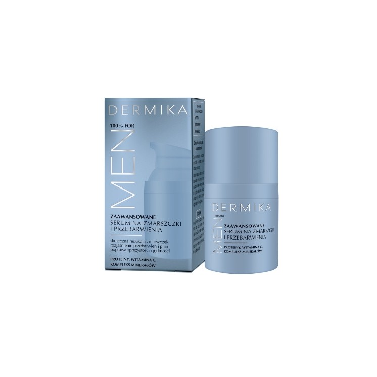 Dermika Men Advanced Serum gegen Falten und Pigmentflecken für Männer, 30 ml