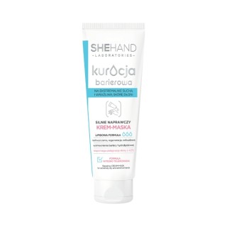 SheHand Barrier Treatment Stark reparierende Handcreme-Maske 75 ml