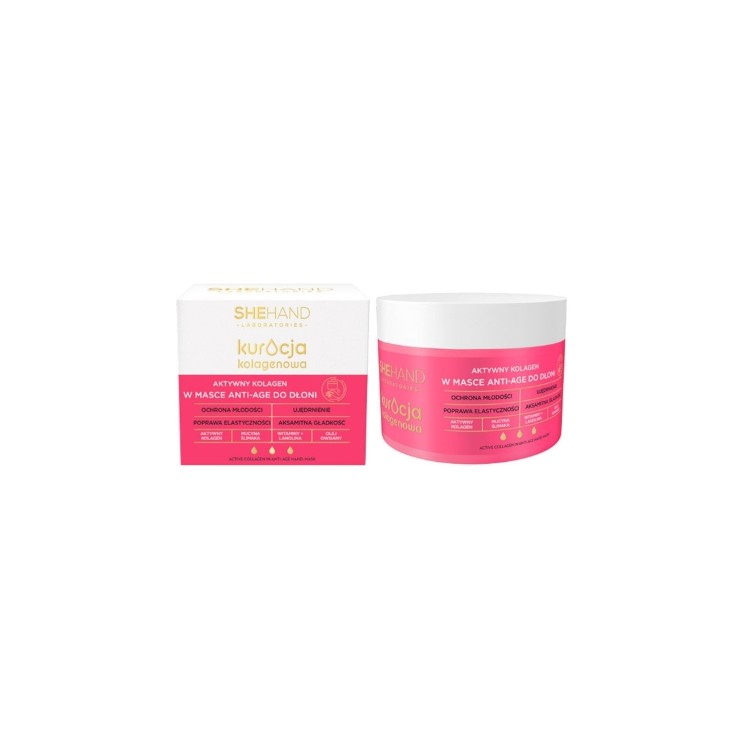SheHand Collagen Treatment Активний колаген для рук у Anti-Age масці 80 г