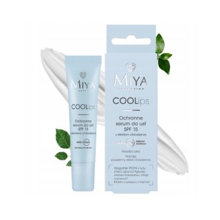 Miya Cosmetics COOLips Schützendes Lippenserum SPF15 mit kühlender Wirkung 10 g