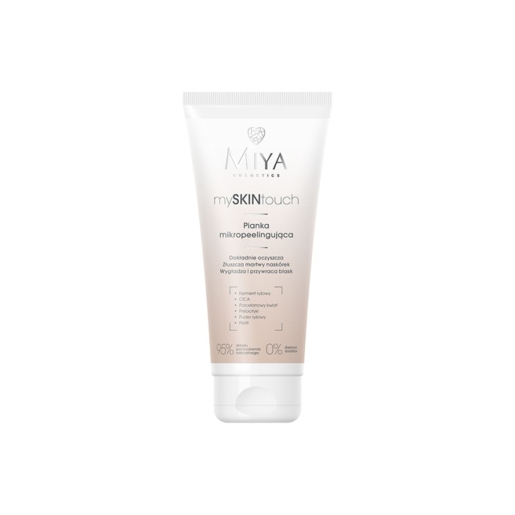Miya Cosmetics mySKINtouch mikropeelingująca Pianka oczyszczająca do twarzy 100 ml
