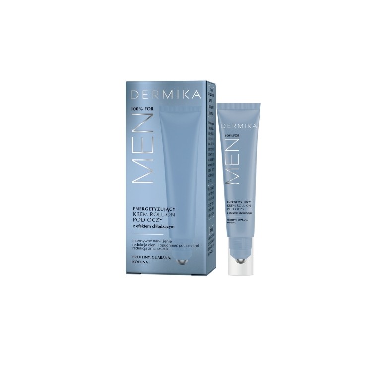 Dermika Men energetyzujący Krem Roll-On pod oczy z efektem chłodzenia 15 ml
