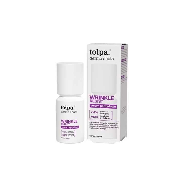Tołpa Dermo Shots Wrinkle Resist peptydowe Serum do twarzy 50 ml