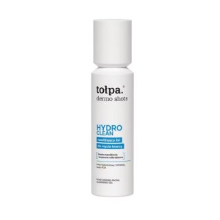 Tołpa Dermo Shots Hydro Clean Feuchtigkeitsspendendes Gesichtswaschgel 120 ml