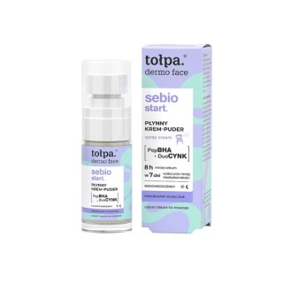 Tołpa Dermo Face Sebio Start. Flüssiges Creme-Pulver 30 ml