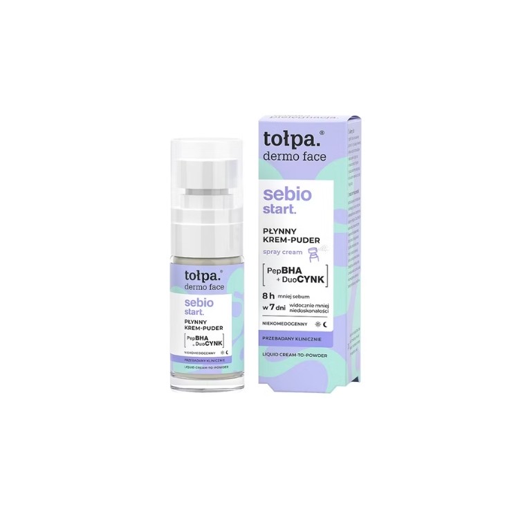 Tołpa Dermo Face Sebio Start. płynny Krem-puder 30 ml
