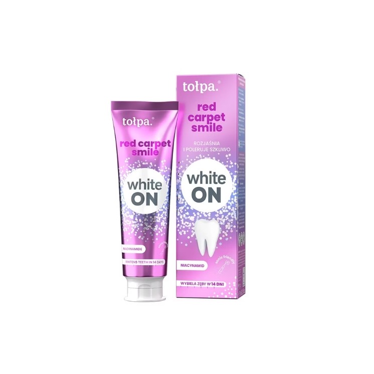 Tołpa White On Red Carpet Smile Pasta do zębów 75 ml