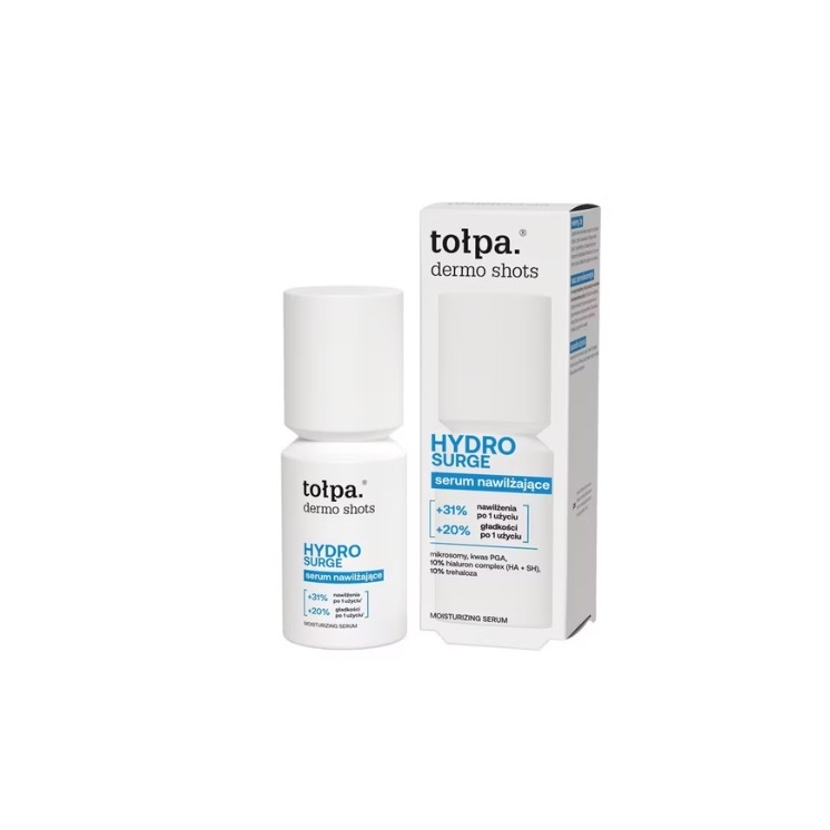 Tołpa Dermo Shots Hydro Surge Feuchtigkeitsserum für das Gesicht 50 ml