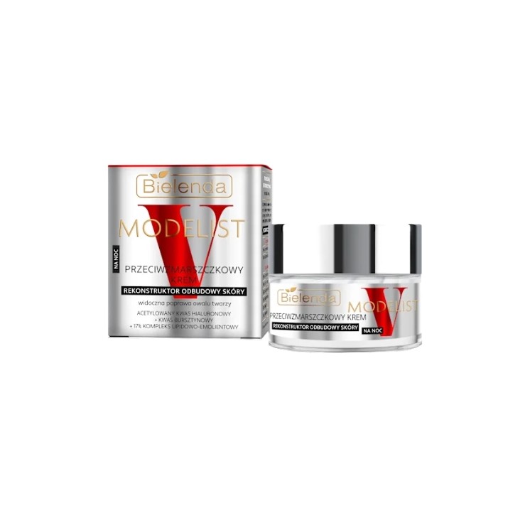 Bielenda V-Modelist Anti-Falten Nachtcreme zur Gesichtsrekonstruktion 50 ml
