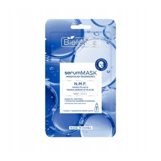 Bielenda serumMASK Molecular Technology nawilżająca Maska-serum w płachcie N.M.F. 1 sztuka