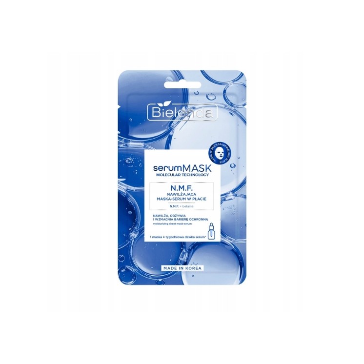 Bielenda serumMASK Molecular Technology feuchtigkeitsspendende NMF-Serum-Tuchmaske, 1 Stück