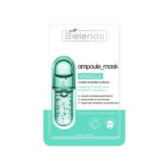 Bielenda Ampoule_mask redukująca zaczerwienienia Maska-ampułka w płachcie Centella 1 sztuka