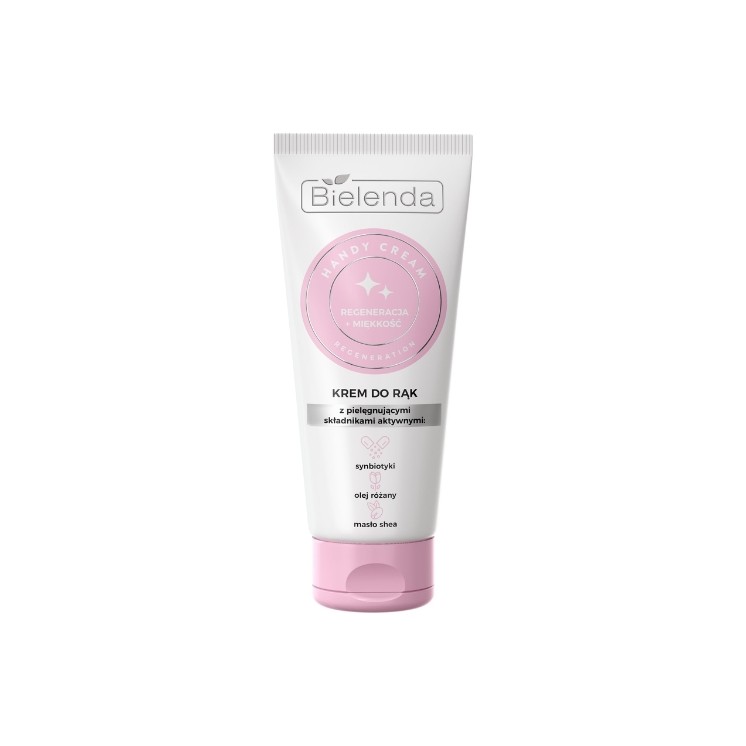 Bielenda Handy Cream Regenerierende Handcreme mit Synbiotika und Rosenöl 50 ml