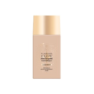 Bielenda Flawless Glow Gold Drops, goldene, aufhellende Gesichtstropfen, 40 ml