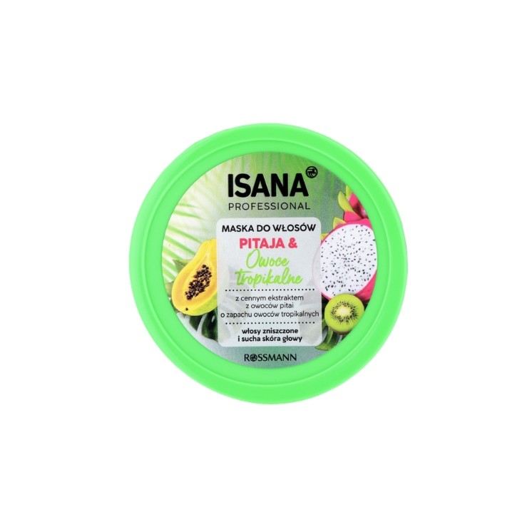 Isana Professional Haarmaske mit Pitaya und tropischen Früchten, 275 ml