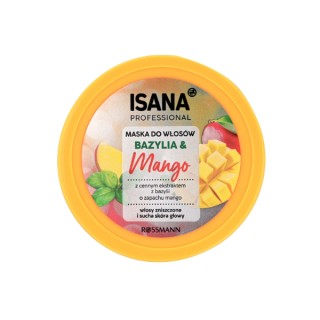 Isana Professional Basilikum & Mango Haarmaske 275 ml