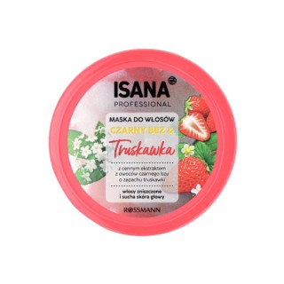 Isana Professional Maska do włosów Czarny Bez & Truskawka 275 ml