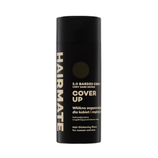 Hairmate Cover Up Włókna celulozowe do zagęszczania włosów /2/ Bardzo Ciemny Brąz 22 g