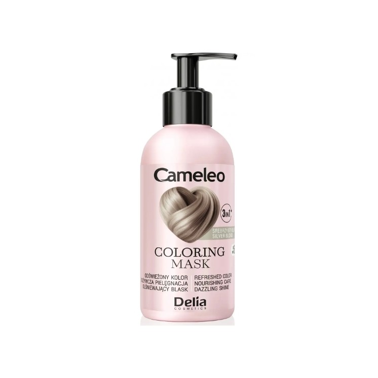 Маска для фарбування волосся Delia Cameleo «Сріблястий Blond 120 мл