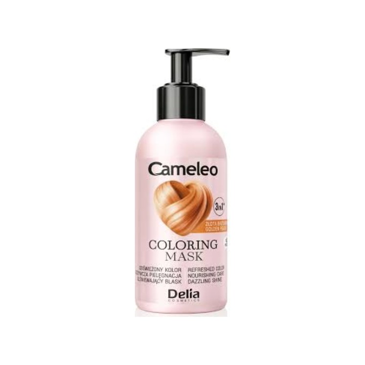 Маска для фарбування волосся Delia Cameleo «Золотистий персик» 120 мл
