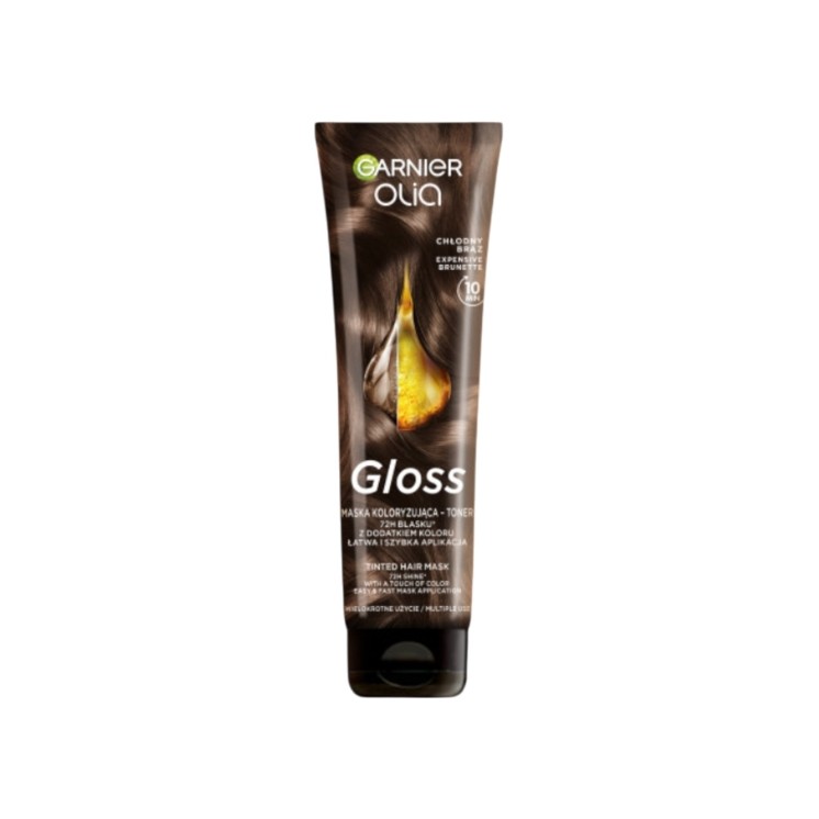 Тонуюча маска для волосся Garnier Olia Gloss Cool Brown 150 мл