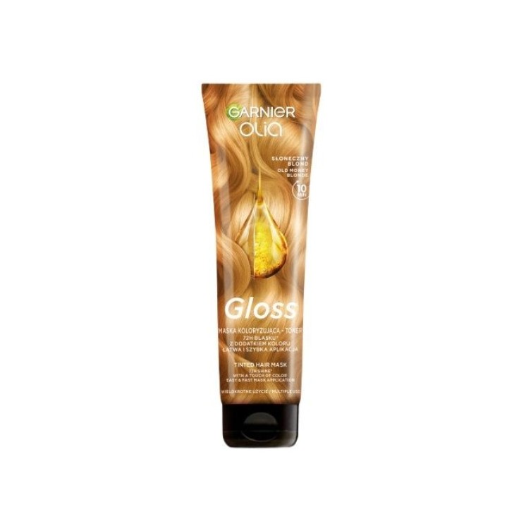 Тонуюча маска для волосся Garnier Olia Gloss «Сонячний Blond 150 мл