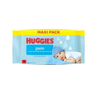 Huggies Pure Feuchttücher, 60 Stück