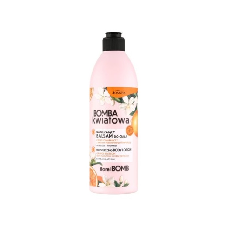 Joanna Bomba Kwiatowa Feuchtigkeitsspendender Körperbalsam Orangenblüte & Hyaluronsäure 500 ml