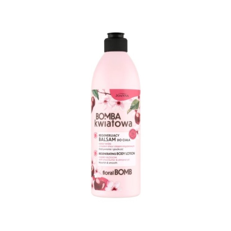 Joanna Bomba Kwiatowa Regenerierender Körperbalsam Kirsche & Sheabutter 500 ml