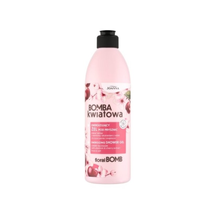 Joanna Bomba Kwiatowa Energizing Duschgel Kirsche & Sheabutter 500 ml