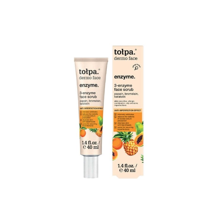 Tołpa Dermo Gesichtsenzym- Peeling . 3-Enzym-Gesichtspeeling 40 ml