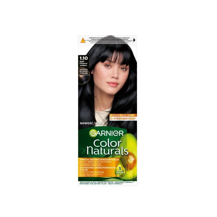 Garnier Color Naturals Haarfarbe /1.10/ Marineblau Schwarz