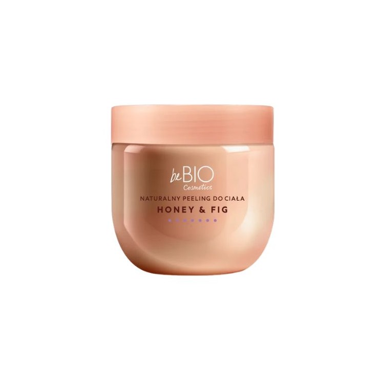 BeBio Cosmetics Naturalny Peeling do ciała Honey&Fig 200 ml