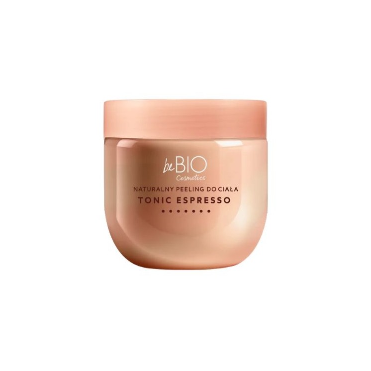 BeBio Cosmetics Naturalny Peeling do ciała Tonic Espresso 200 ml