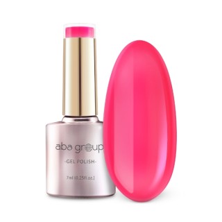 Гібридний лак для нігтів Aba Group /730/ Pink Neon 7 мл