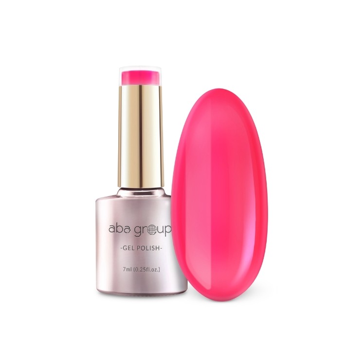 Aba Group Hybrid-Nagellack /730/ Pink Neon 7 ml