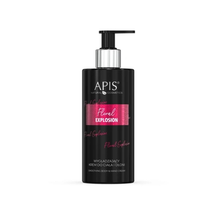 Apis Floral Explosion wygładzający Krem do ciała i dłoni 300 ml