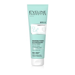 Eveline Korean Therapy Cica + Cremiger Gesichtsreinigungsschaum 125 ml