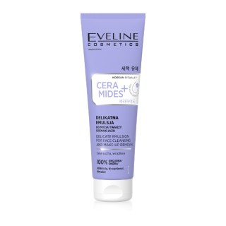 Eveline Korean Therapy Ceramides+ Sanfte Gesichtsreinigungsemulsion 140 ml