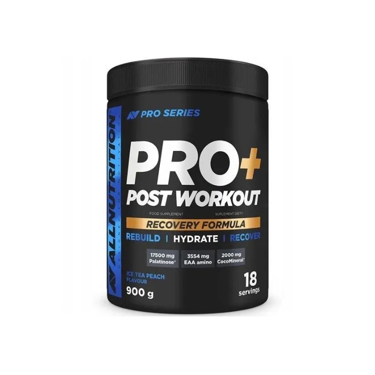 Ice чай AllNutrition Pro+ після тренування зі смаком Peach 900 г