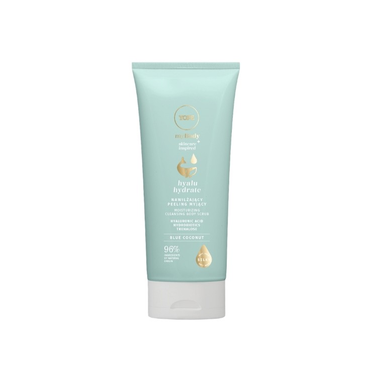 YOPE myBODY Hyalu Hydrate Feuchtigkeitsspendendes Peeling Blue Coconut 200 ml