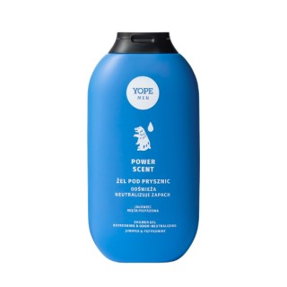 Освіжаючий гель для душу YOPE Men Power Scent для чоловіків 400 мл