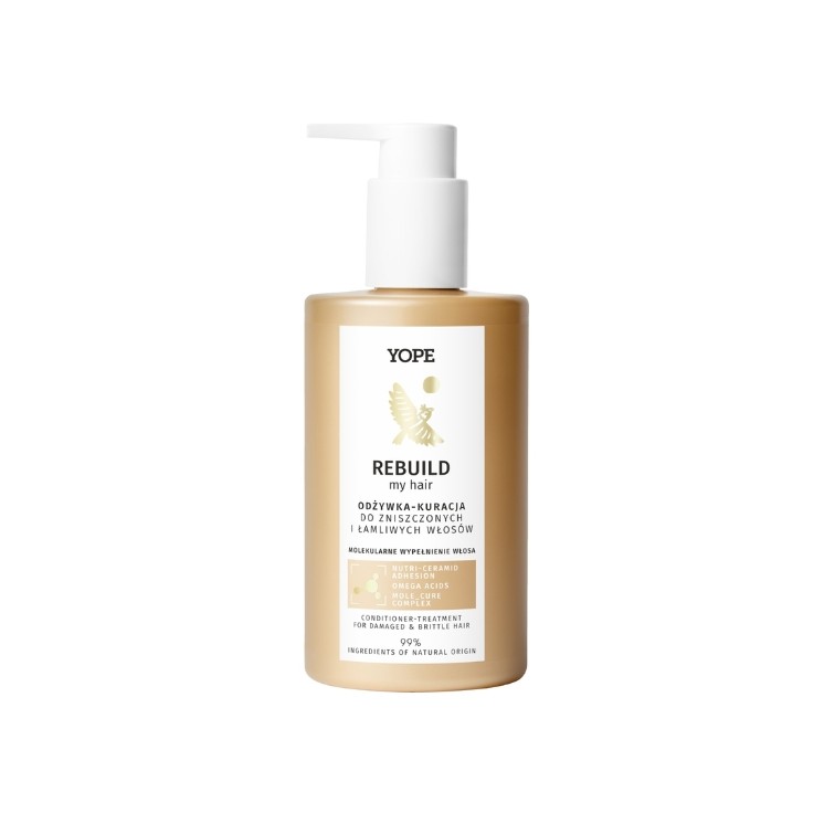 YOPE Rebuild My Hair Odżywka-kuracja odbudowująca strukturę włosa 300 ml