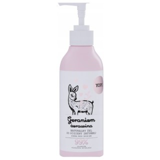 YOPE Intimhygienegel mit Geranie und Cranberry, 300 ml