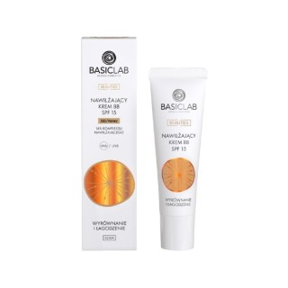 BasicLab Dermocosmetics Beauties Feuchtigkeitsspendende BB-Creme SPF15 /310/ Honey , ausgleichend und beruhigend, 33 ml
