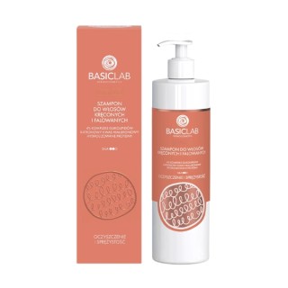 BasicLab Capillus Shampoo für lockiges und welliges Haar, 300 ml