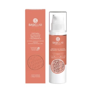BasicLab Capillus Conditioner für lockiges und welliges Haar 250 ml