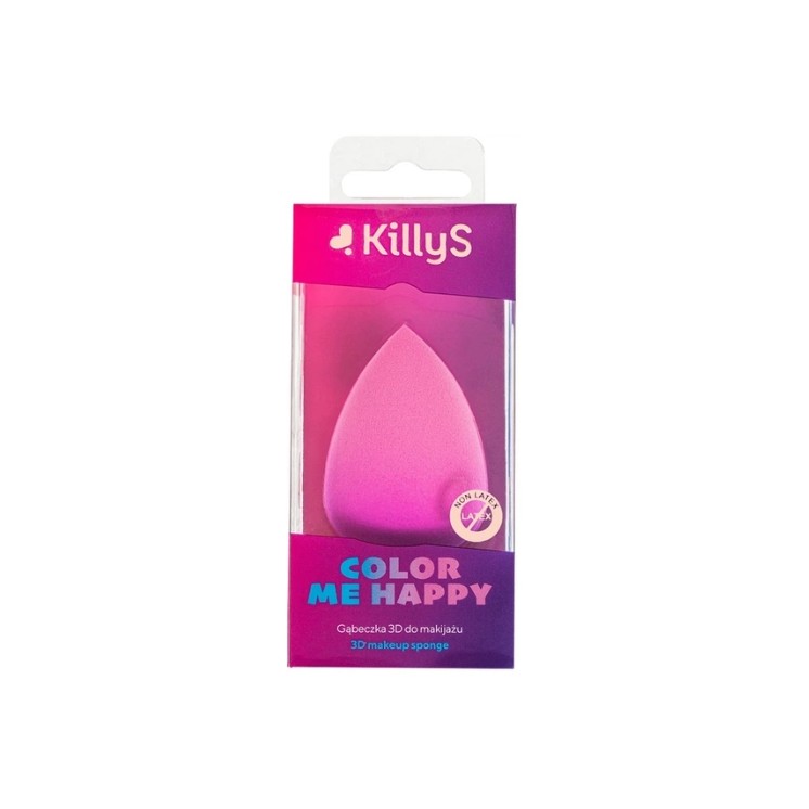 Спонж для макіяжу KillyS 3D Color Me Happy 1 шт.