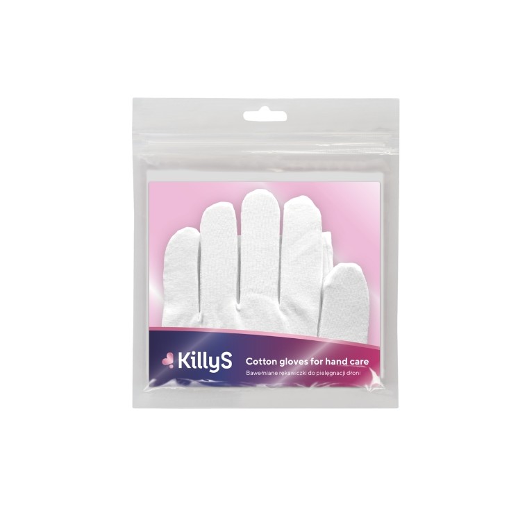 KillyS Cotton Hand Care Gloves 2 Pack