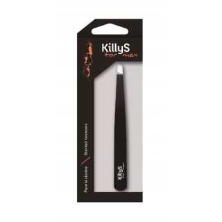 KillyS Men -Augenbrauenpinzette, abgewinkelt, 1 Stück